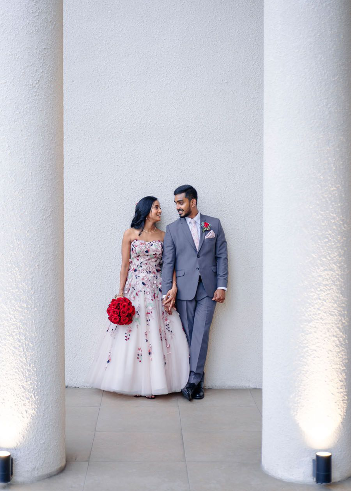 Bride and groom portrait 2
